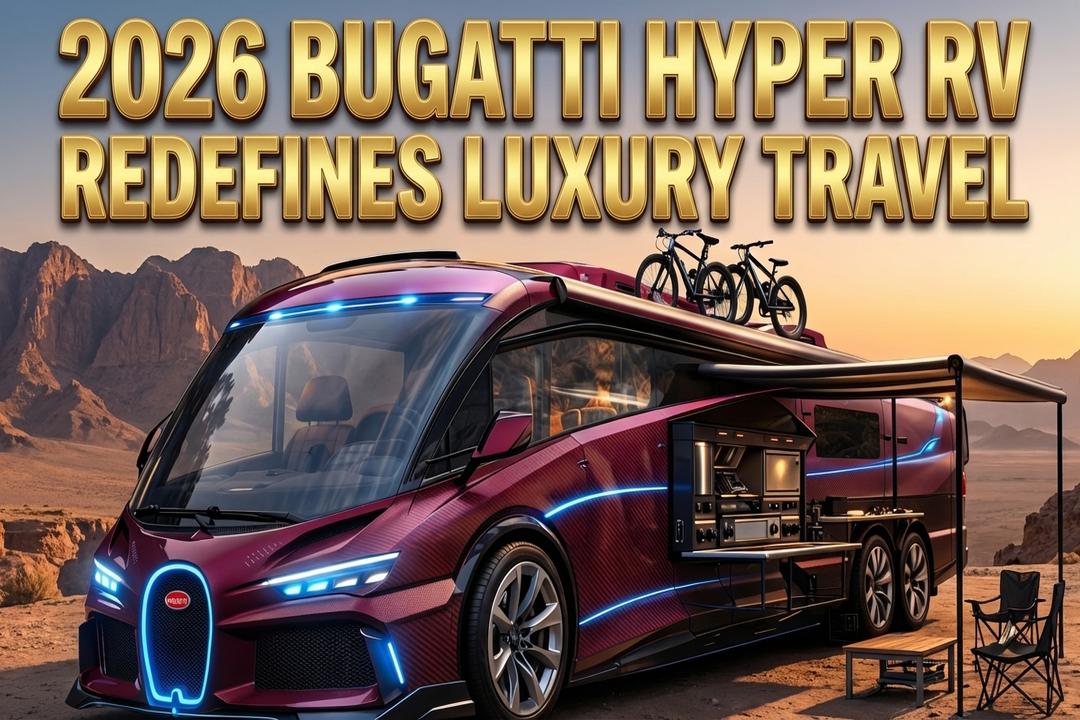 2026 Bugatti Hyper RV Redefines Luxury Travel With Hypercar Design and Ultra-Premium Features