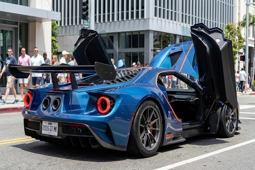 2026 Ford GT MK Pushes Performance Limits With Advanced Design and Hypercar Technology